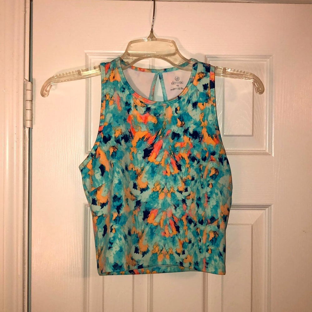 Dillards top and a matching skirt